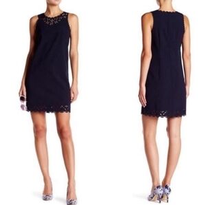 Chic Navy Sleeveless Mini Dress